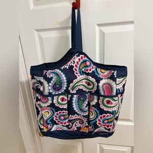 Buckhead Bettie’s very large tote bag with 7 pockets on the outside